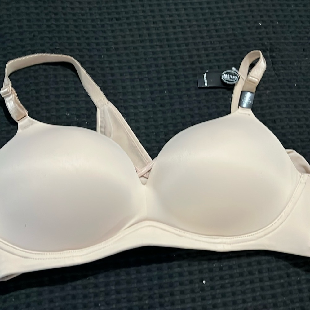 Torrid 42C wire free push up solid tan 360 back smoothing bra
